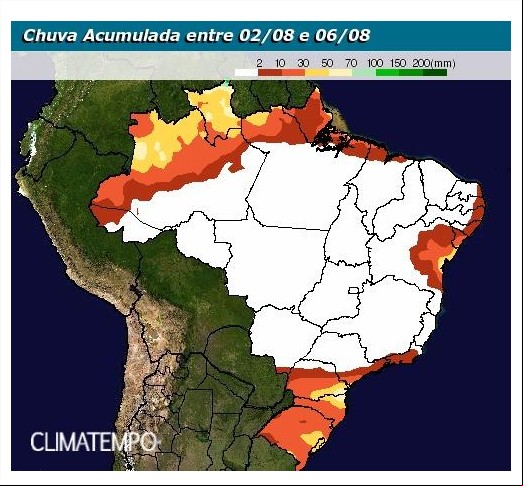 Chuvas - Climatempo